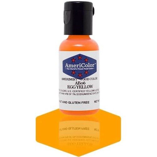 AmeriColor 0.65oz AmeriMist Airbrush Egg Yellow