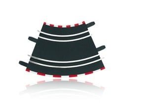 Carrera Curve 1/45 Degrees 4pc