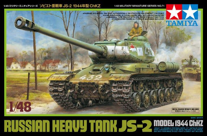 Tamiya 1/48 Russian Heavy Tank JS-2