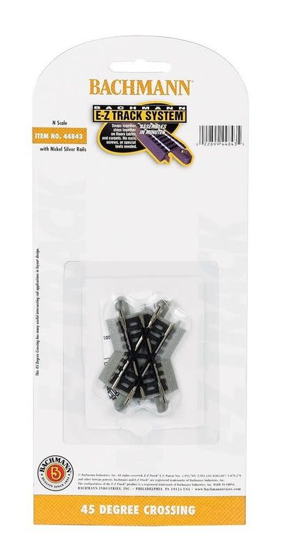 Bachmann 45 Degree Crossing Nickel N