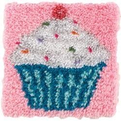Caron Latch Hook Cupcake