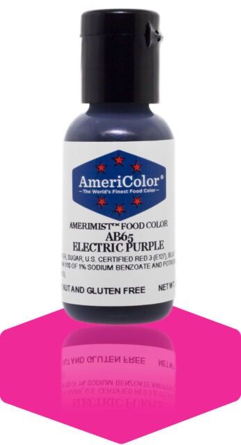AmeriColor 0.65oz AmeriMist Airbrush Electric Purple