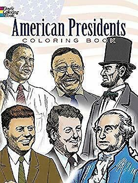 Dover American Presidents Coloring Book