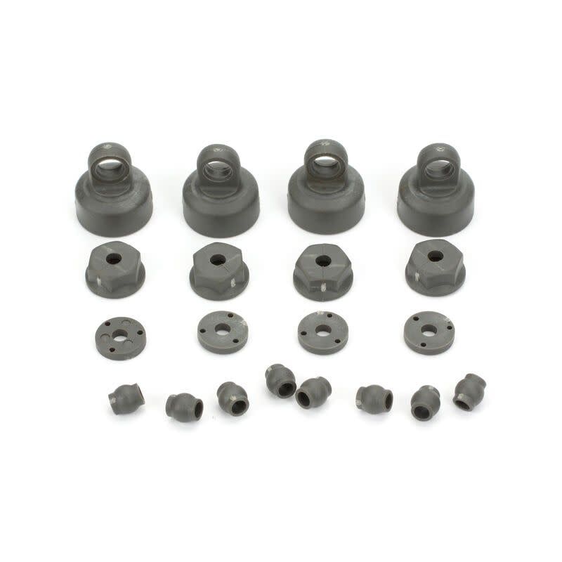Electrix Shock Cap, Piston, Pivot Ball Set