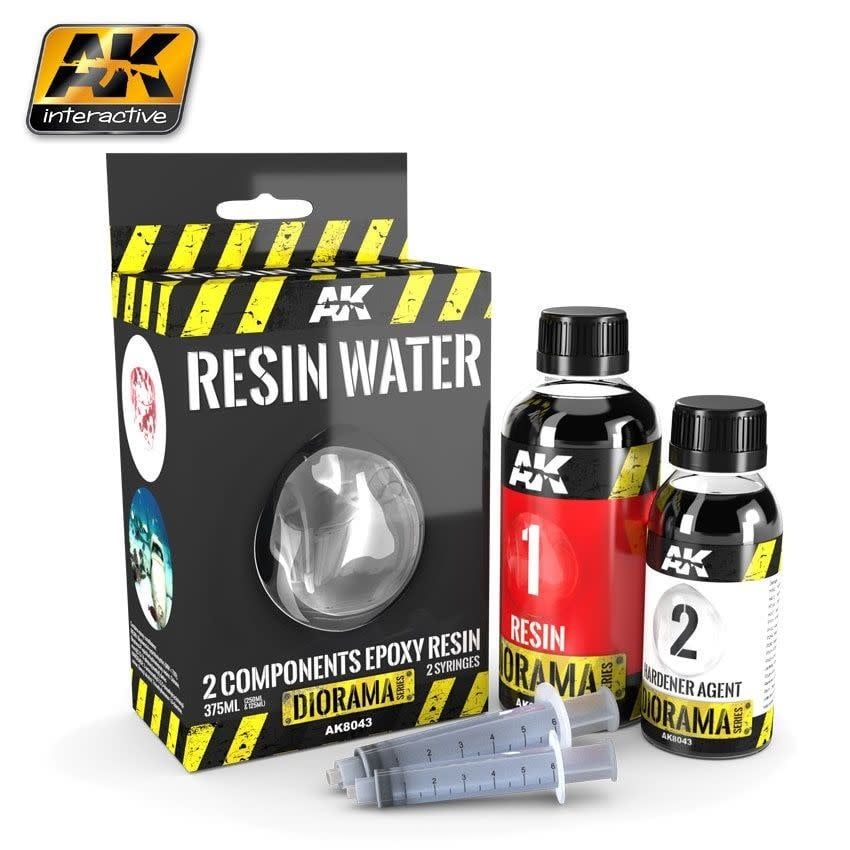 AK Interactive Resin Water 2 Part Epoxy 375ml