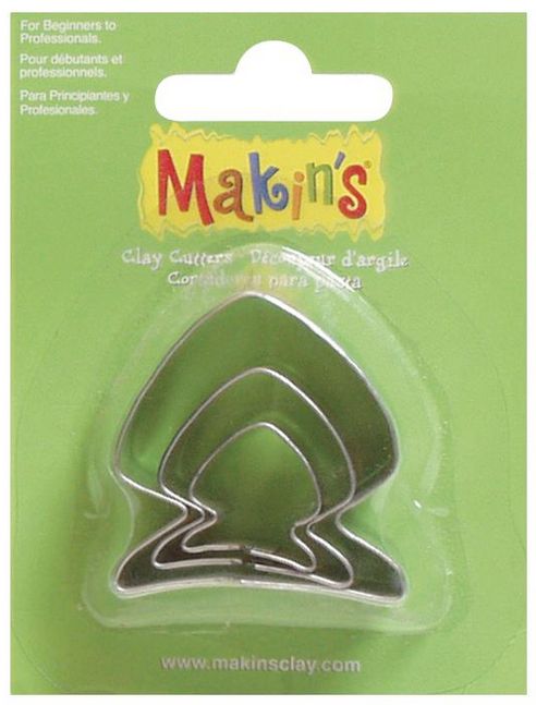 Makins Clay Cutters Fish 3pc