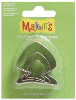 Makins Clay Cutters Fish 3pc
