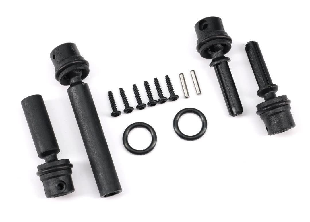 Traxxas Front and Rear Assembled Center Driveshafts