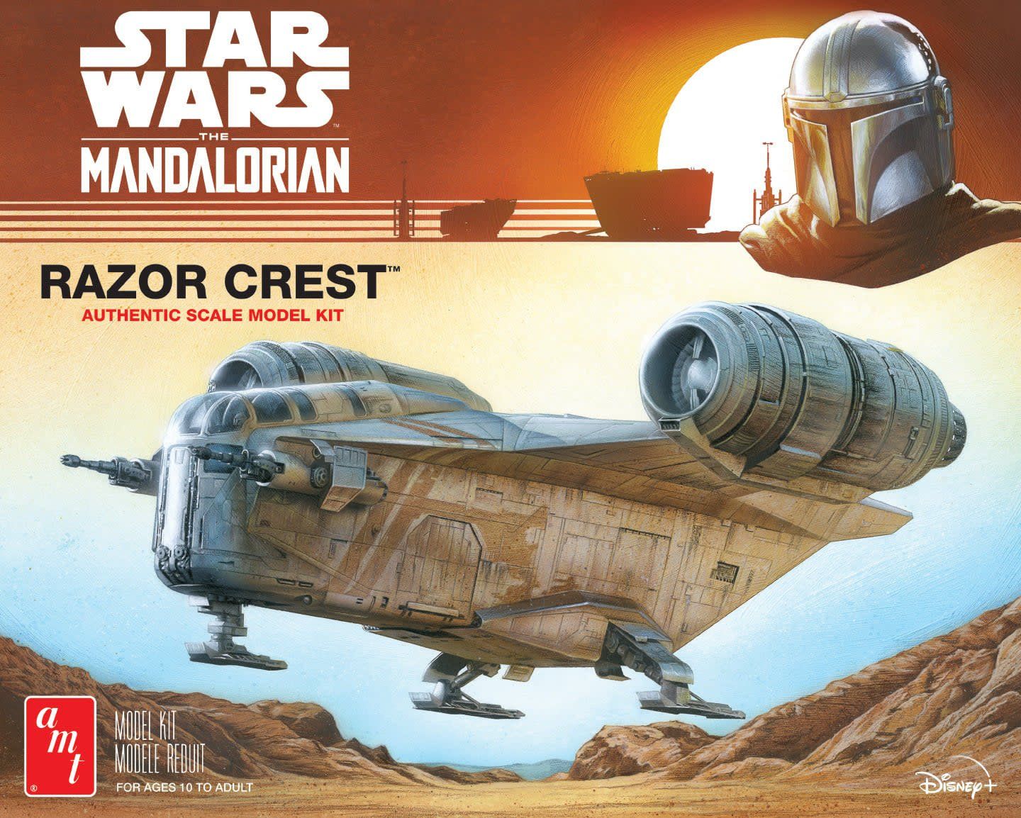 AMT\ERTL 1/72 Razor Crest Star Wars The Mandalorian