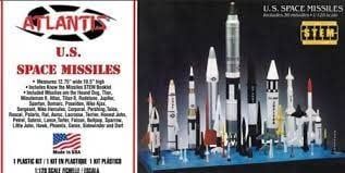 Atlantis 1/128 US Space Missle Set