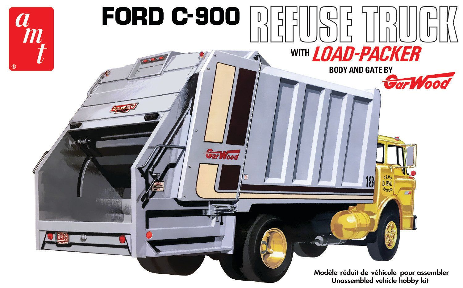 AMT\ERTL 1/25 Ford C-900 Load Packer Garbage Truck