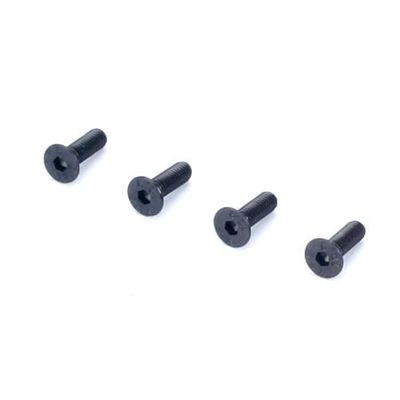 Du Bro 3x10mm Flat Head Socket Screws