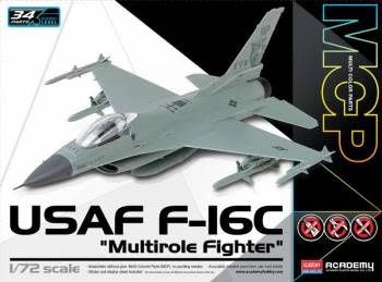 Academy 1/72 USAF F-16C Multirole Fighter MCP