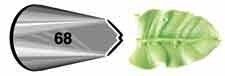 Wilton Tip #68 Leaf