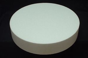 Plastifab 18x3in Styrofoam Round