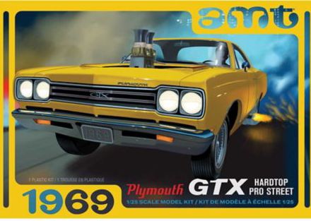 AMT\ERTL 1/25 1969 Plymouth GTX Hardtop