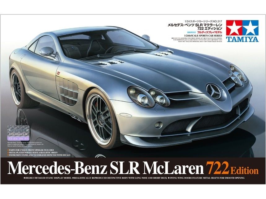 Tamiya 1/24 Mercedes-Benz SLR McLaren 722