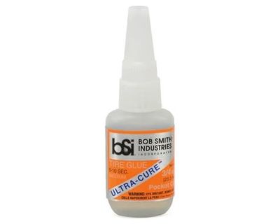 Bob Smith Ultra-Cure Medium CA Tire Glue with Pin Cap 3/4oz