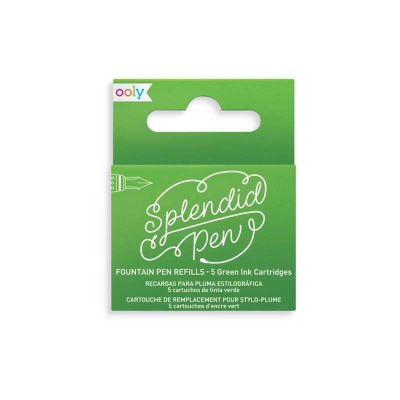 Ooly Fountain Pen Refill  Green