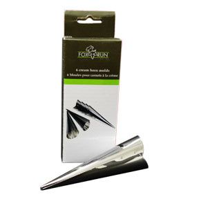 Fox Run Cream Horns 6pcs Tapered Cone