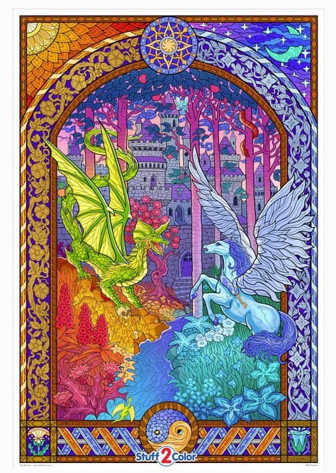 Stuff To Color 22X32.5 Wall Poster The Key