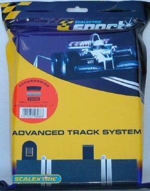 Scalextric B/B-22.5DEG INNER(8235)RAD.4BL