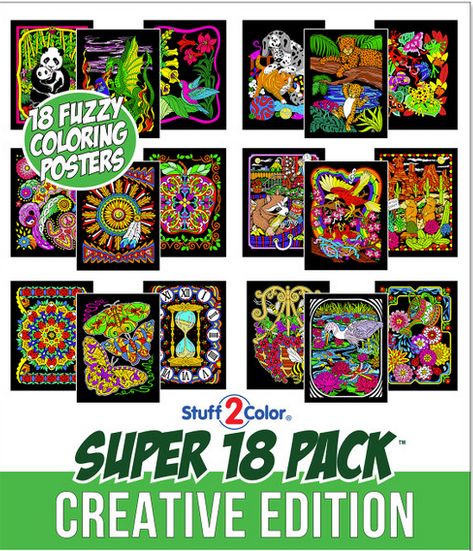 Stuff To Color Super 18 Pack Creative Edition