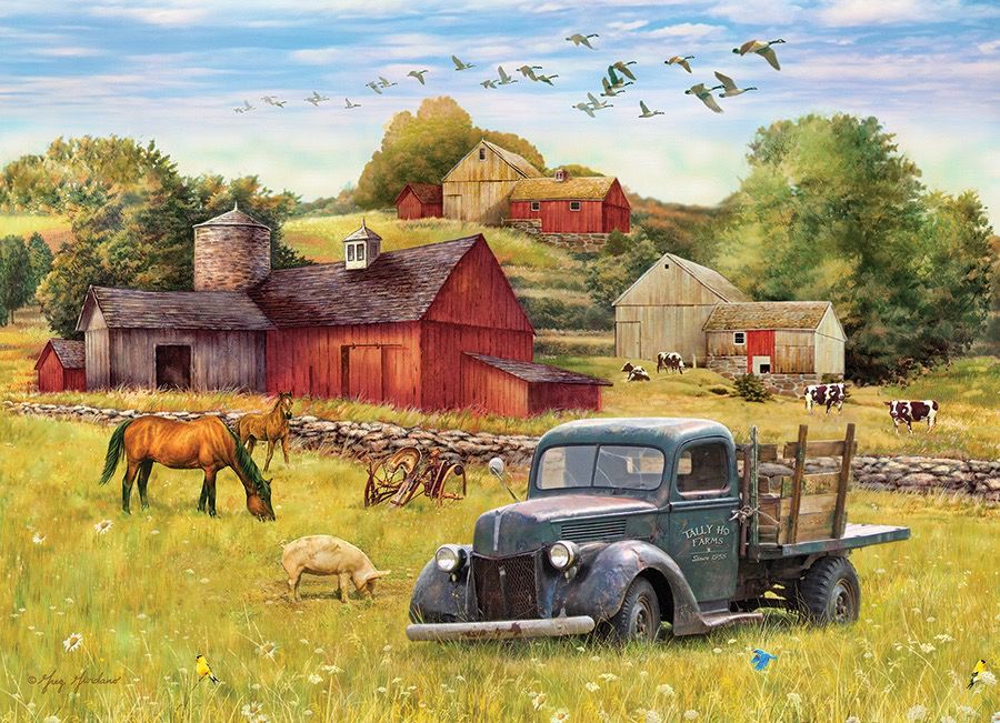 Cobble Hill Summer Afternoon on the Farm 275 piece