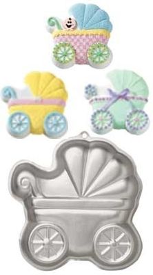 Wilton Baby Buggy Shaped Cake Pan