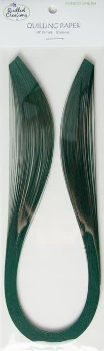 Quilled Creations Quilling Paper Forest Green 1/8in