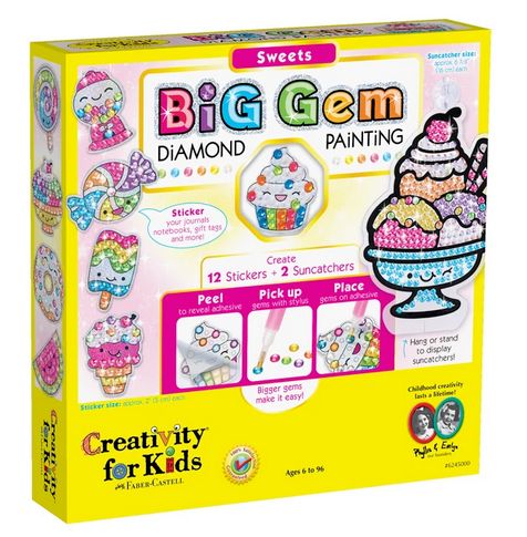 Creativity for Kids Big Gem Diamond Painting Sweets
