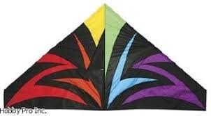 Skydogs Kites  55' Black Lightning Delta