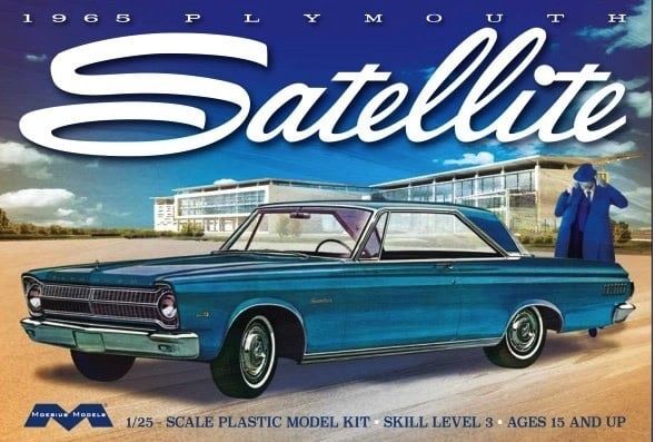 Moebius 1965 Plymouth Satellite 1/25 Model Kit