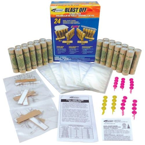 Estes Blast Off Flight Pack (24) - Bulk Pack Assortment