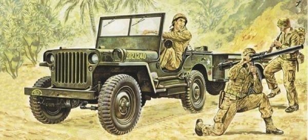 Italeri 1/35 Willys Jeep