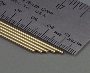 K&amp;S Engineering  Round Brass Tube 1/16