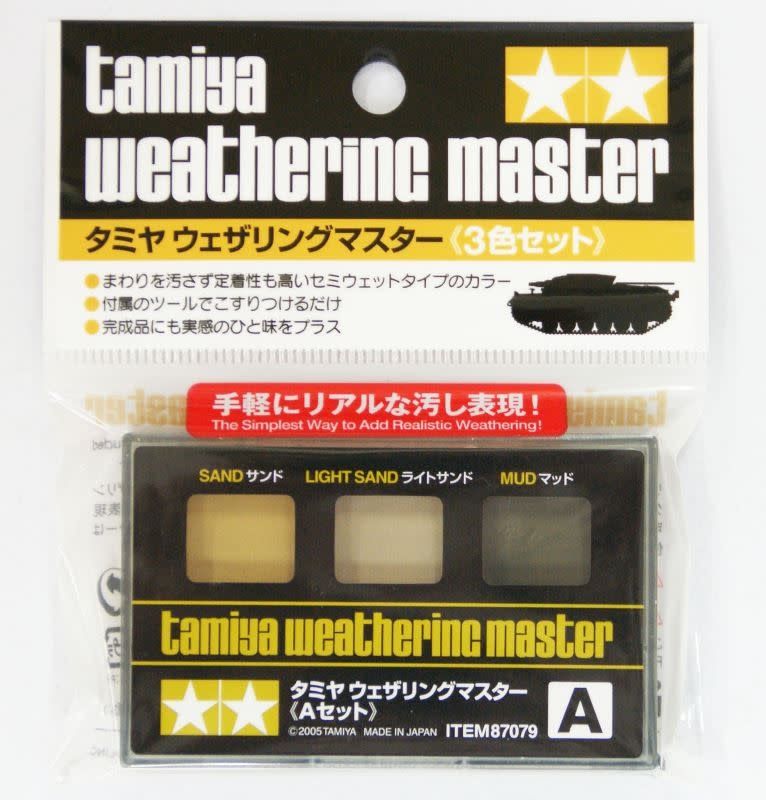 Tamiya Weathering Pastel Set A