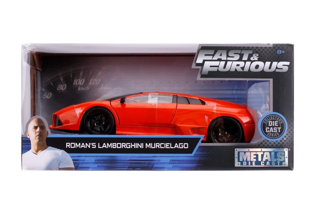 Jada Toys 1/24 Fast and Furious Romans Lamborghini Mucielago LP640