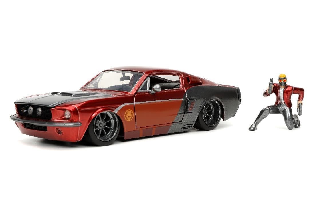 Jada Toys 1/24 "Hollywood Rides" Marvel 1967 Shelby GT500 Star-Lord