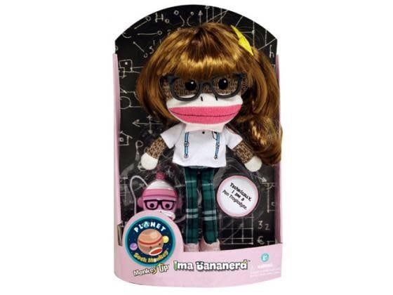 Play Monster  Planet Sock Monkey Ima Benanerd