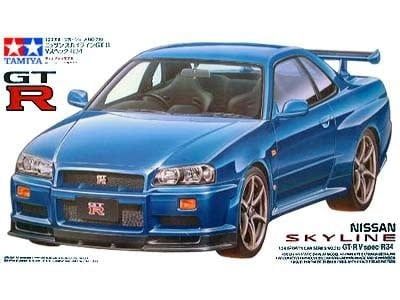 Tamiya 1/24 Nissan Skyline gt-5 V-SPEC R-34