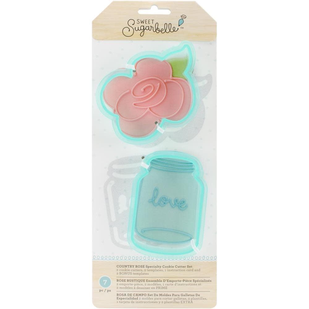 Sweet Sugarbelle Country Rose Cookie Cutter Set