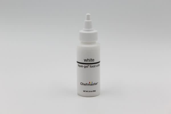 Chefmaster White Liqua Gel 3.5oz