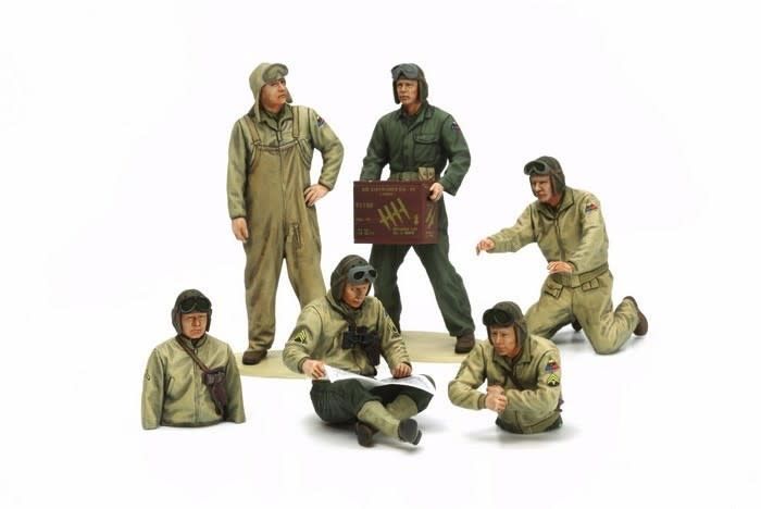 Tamiya 1/35 US Tank Crew Set European Theatre