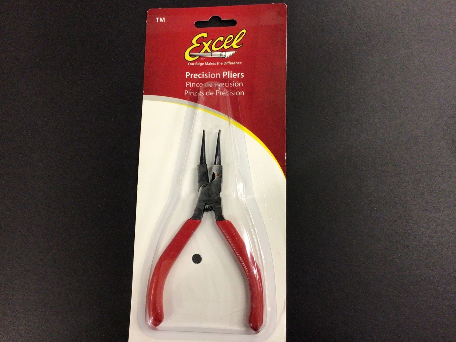 Excel Pliers Round Nose W/Slide Cutter