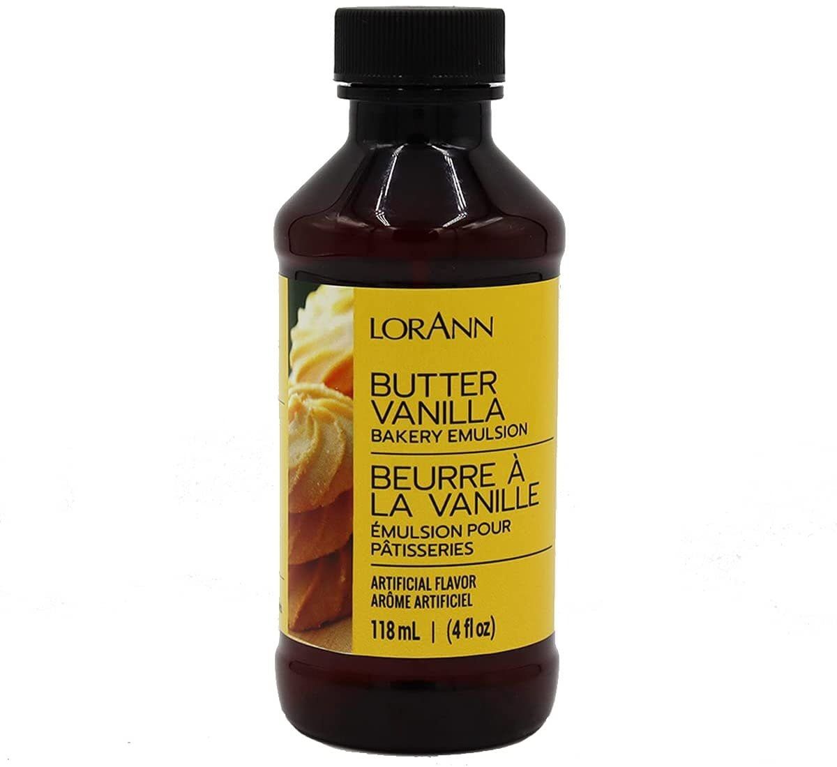 Lorann Butter Vanilla Emulsion 4oz