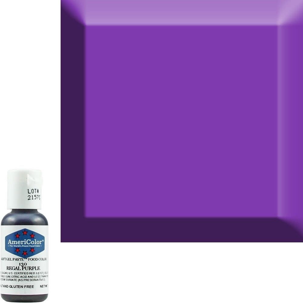AmeriColor 0.75oz Soft Gel Regal Purple