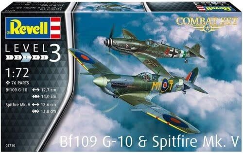 Revell 1/72 Bf109g-10 and Spitfire Set
