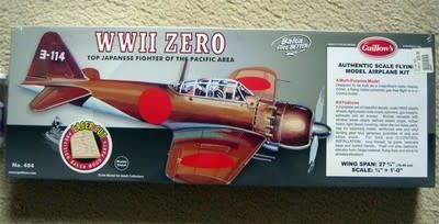 Guillows MITSUBISHI ZERO