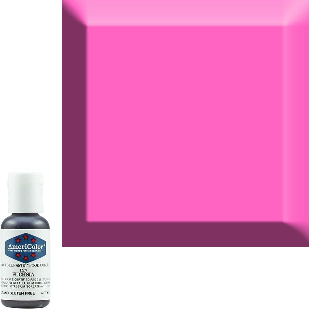 AmeriColor 0.75oz Soft Gel Fuchsia